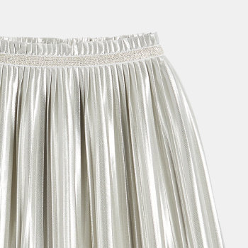 تنورة بليسيه لامعة للفتيات